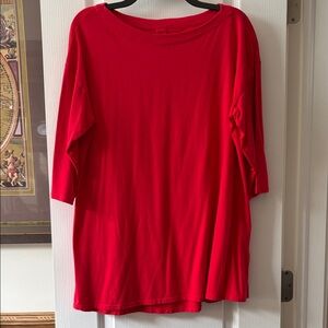 J Jill Red Women's Top